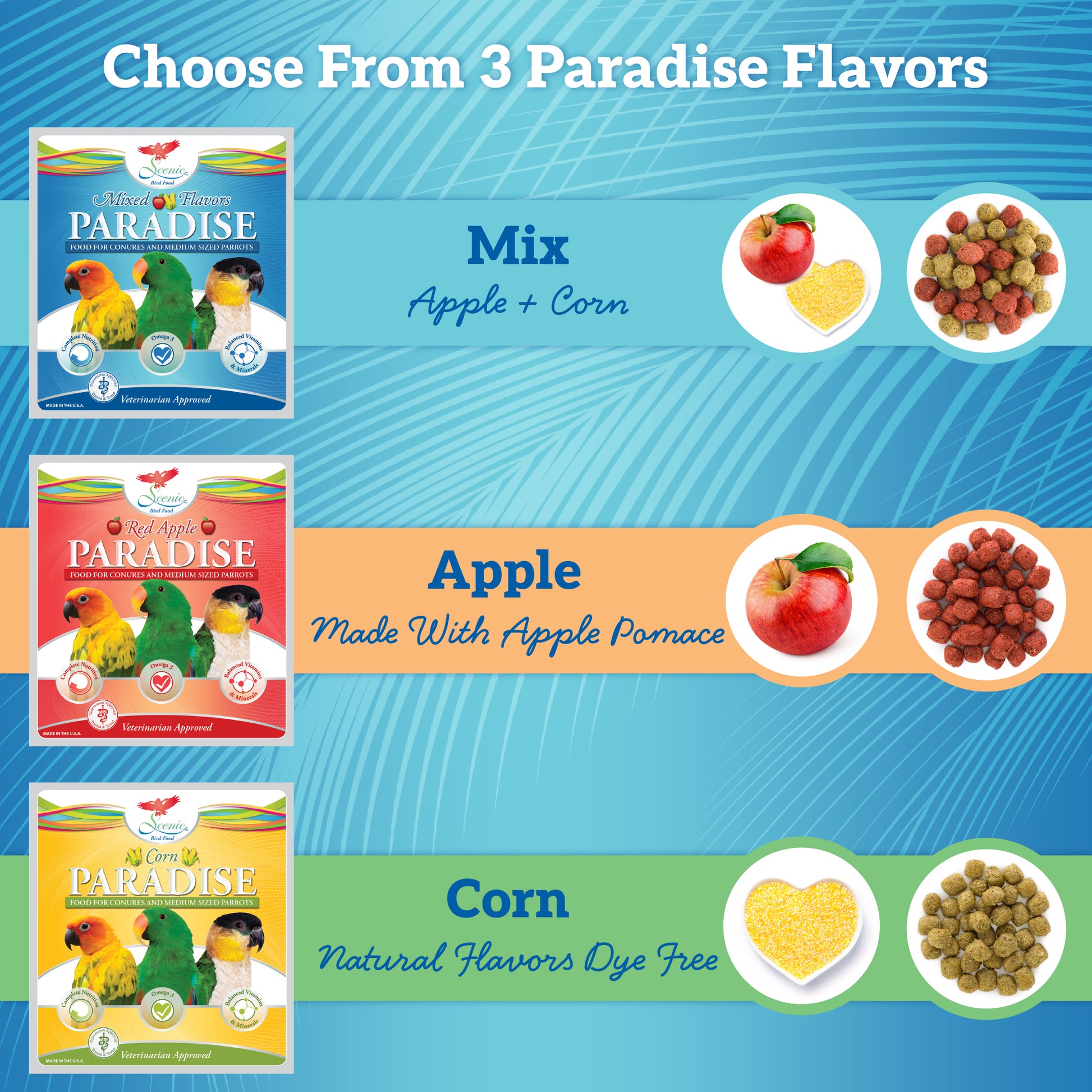 Scenic Paradise Choose 3 Flavors