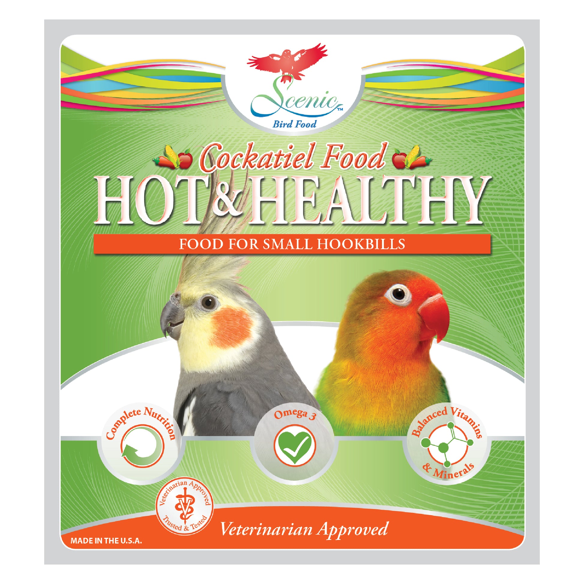 Scenic Hot & Healthy Front Label