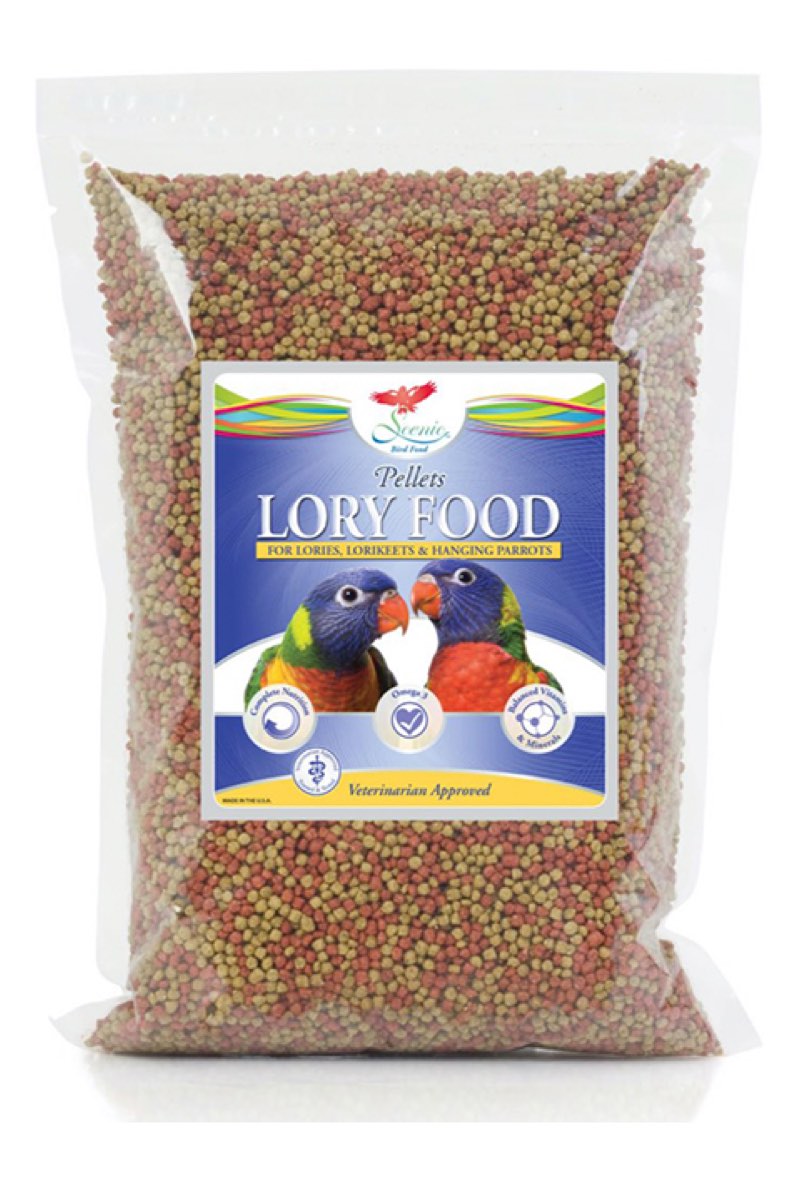 Lory Pellets, a Parrot Food for Lories, Lorikeets